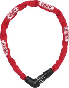 Abus Kettenschloss 5805C L 75 cm D 5 mm rot