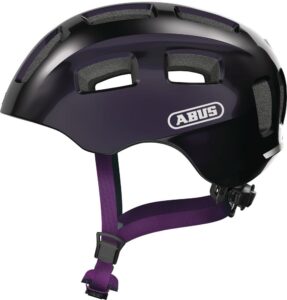 Abus Kinderhelm Youn-I 2.0 black violet Gr. S 48-54 cm