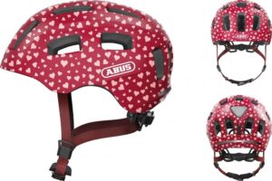 Abus Kinderhelm Youn-I 2.0 cherry heart M 52 bis 57cm