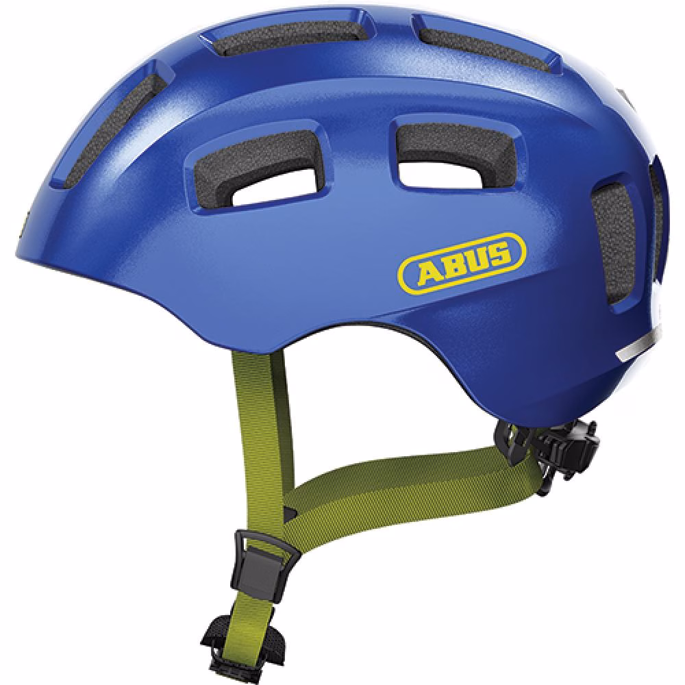 Abus Kinderhelm Youn-I 2.0 sparkling blue Gr. M 52-57 cm