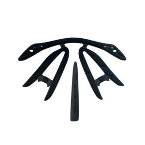 Abus Pad-Set für Gamechanger 2.0 Ersatzpolster für Abus Gamechanger 2.0 Fahrradhelm L black