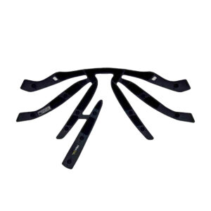 Abus Pad-Set für Gamechanger 2.0 MIPS Ersatzpolster für Abus Gamechanger 2.0 MIPS Fahrradhelm M black