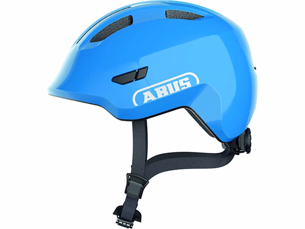 Abus Smiley 3.0 Fahrradhelm Kinder (shiny blue) Größe:M