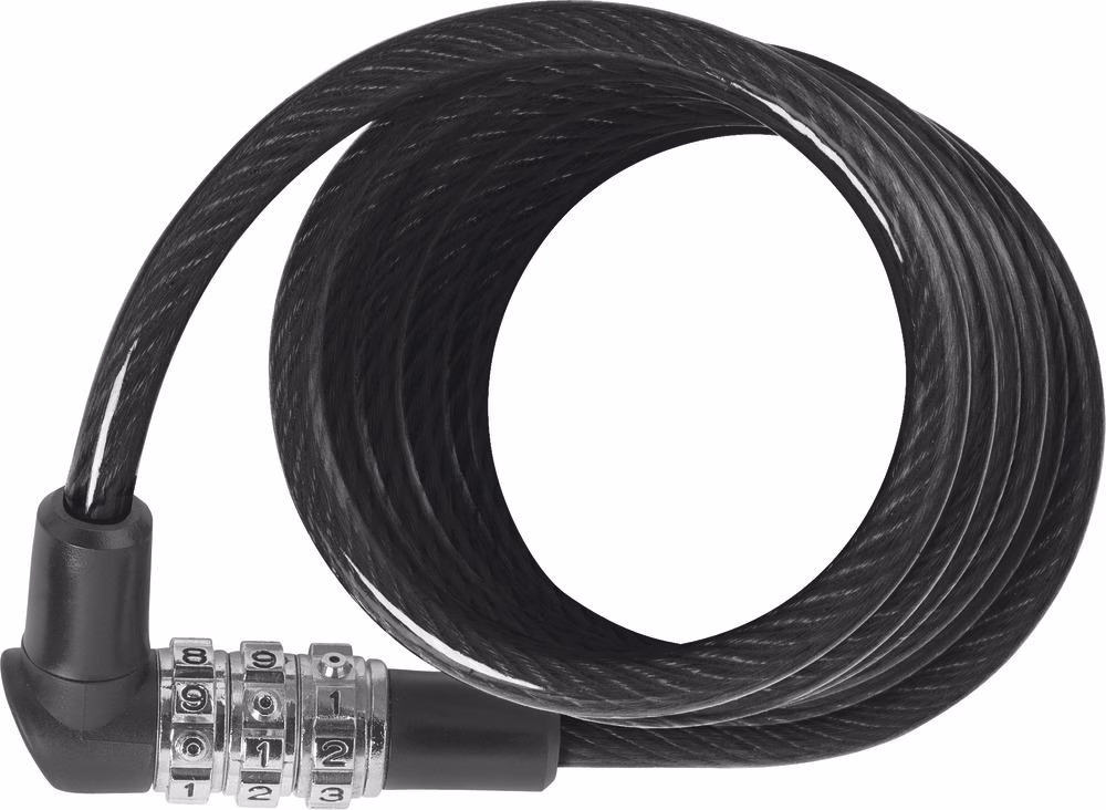 Abus Spiralkabelschloss 3506C/120 BK