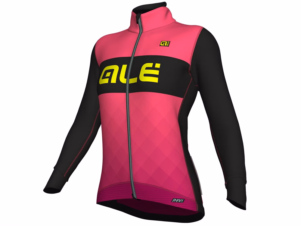 Alé R-EV1 Rumbles Radjacke Damen (schwarz / pink) Größe:L