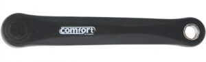 Amar Kurbel links 170mm lg Alu schwarz 4kant - Kurbelarm - Kettenradgarnitur
