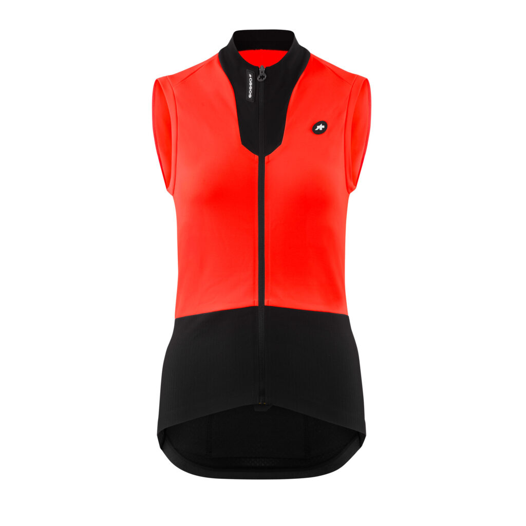 Assos DYORA R Spring Fall Gilet S11 Frauen Fahrradweste für Frühling & Herbst L lollyRed