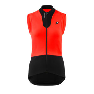 Assos DYORA R Spring Fall Gilet S11 Frauen Fahrradweste für Frühling & Herbst XL lollyRed