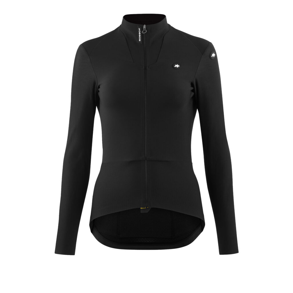Assos DYORA R Spring Fall LS Jersey S11 Frauen Langarmtrikot für Frühling & Herbst XL black series