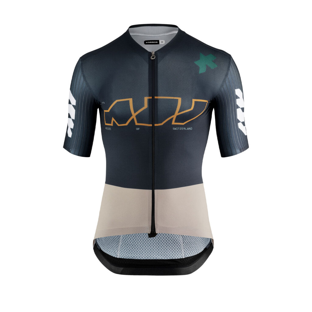 Assos EQUIPE RS Jersey Something To Say Kurzarm Fahrradtrikot Herren M excellence blue