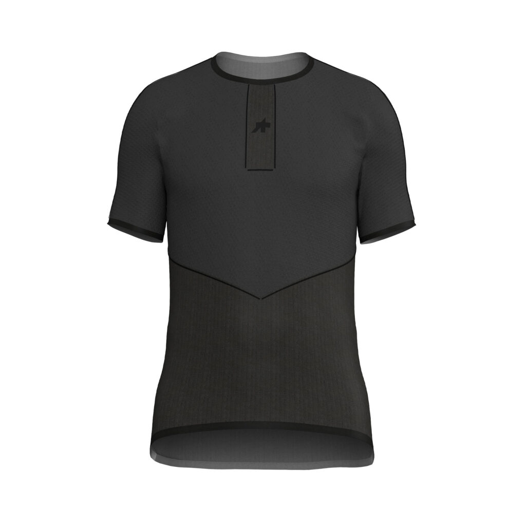 Assos Equipe Spring Fall Skin Layer P1 Kurzarm Funktionsunterhemd für Radfahrer I black series