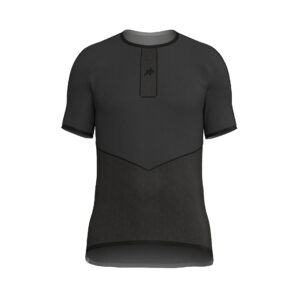 Assos Equipe Spring Fall Skin Layer P1 Kurzarm Funktionsunterhemd für Radfahrer II black series