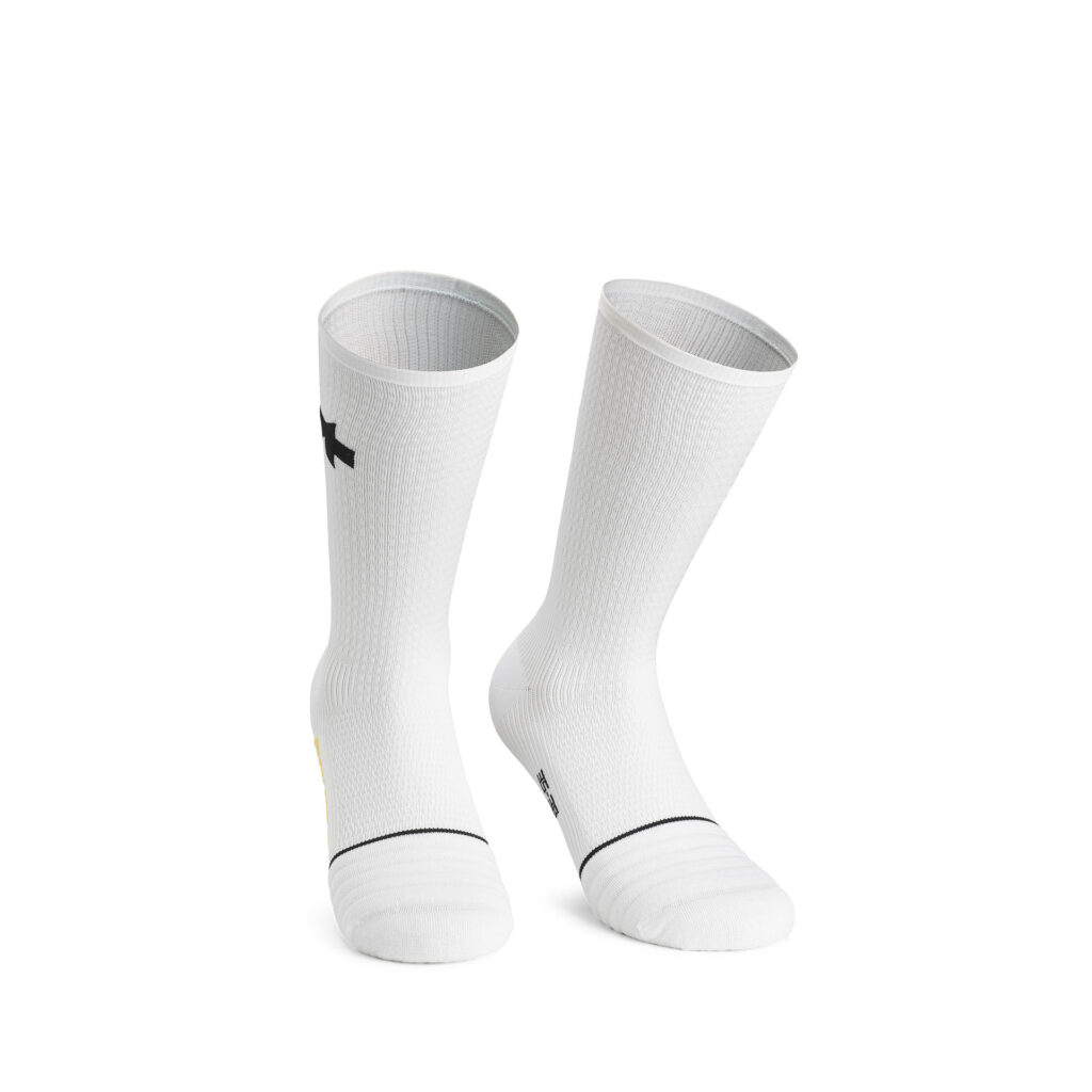 Assos Equipe Spring Fall Socks P1 warme Fahrradsocken II white series