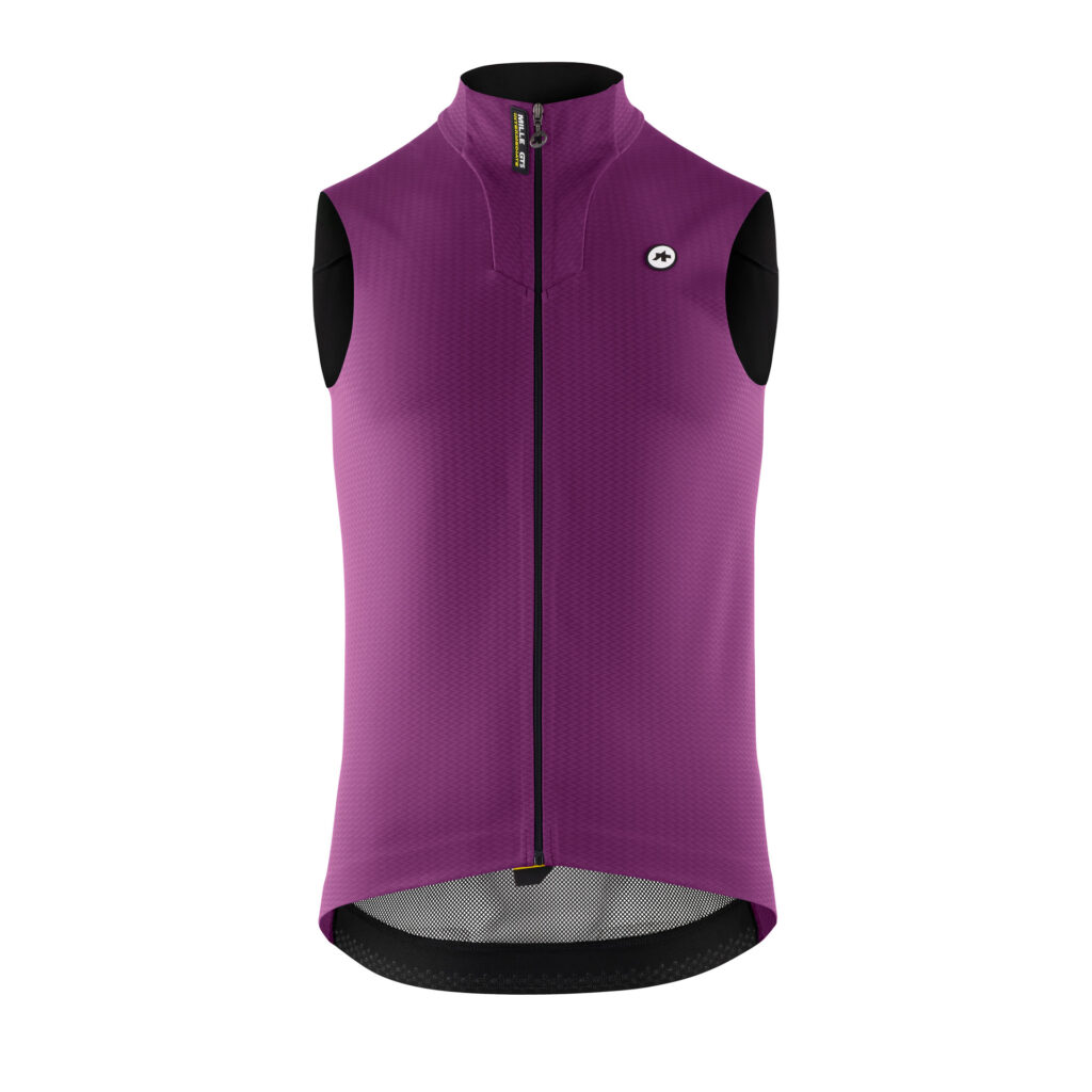 Assos MILLE GTS Spring Fall Vest C2 Wind- und Regenweste für Frühling & Herbst S alchemy purple