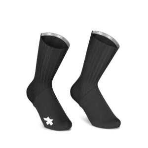 Assos RSR Spring Fall Speed Booties Aerodynamische Überschuhe für Frühling/Herbst I/EU 39-40 black series