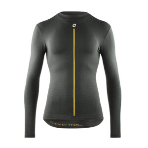 Assos Spring Fall LS Skin Layer P1 Langarm Funktionsunterhemd für Frühling & Herbst 0 anthracite grey
