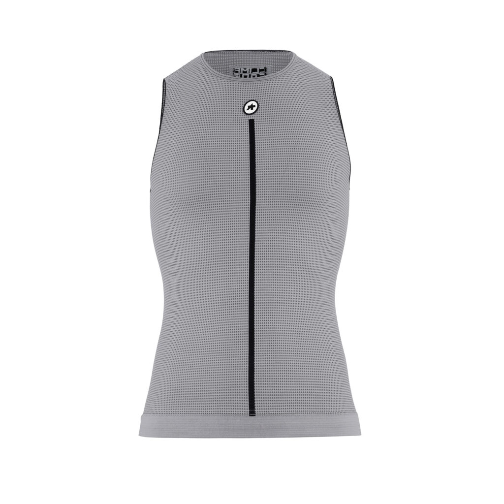 Assos Summer NS Skin Layer P1 ärmelloses Funktionsunterhemd Herren I grey series