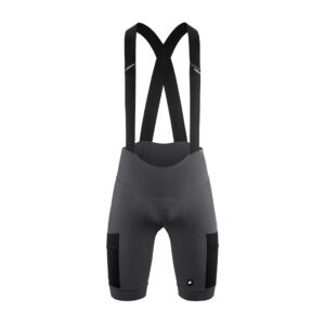Assos TACTICA Gravel Bib Shorts T5 Kurze Trägerhose Herren "Kieskäfer" S robust grey