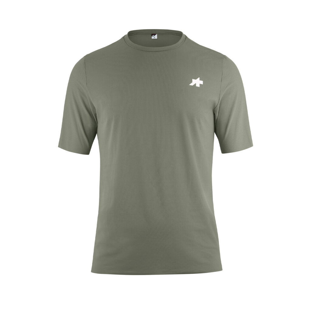Assos TACTICA Post Ride T-Shirt T5 Technisches T-Shirt Herren L edge green