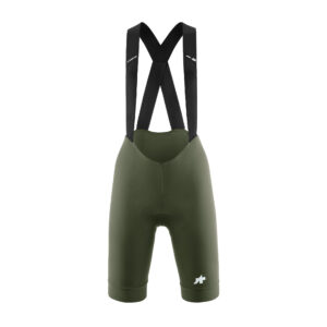 Assos UMA GT Bib Shorts S11 Kurze Trägerhose Frauen L moss green