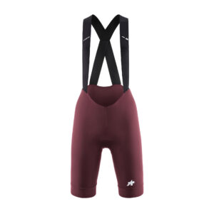 Assos UMA GT Bib Shorts S11 Kurze Trägerhose Frauen XL burgundy red