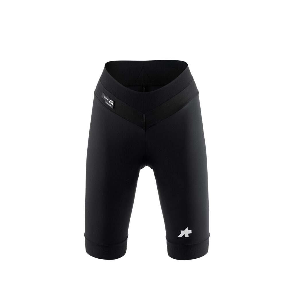 Assos UMA GT Half Shorts S11 - long Kurze Frauen Radhose XS black series
