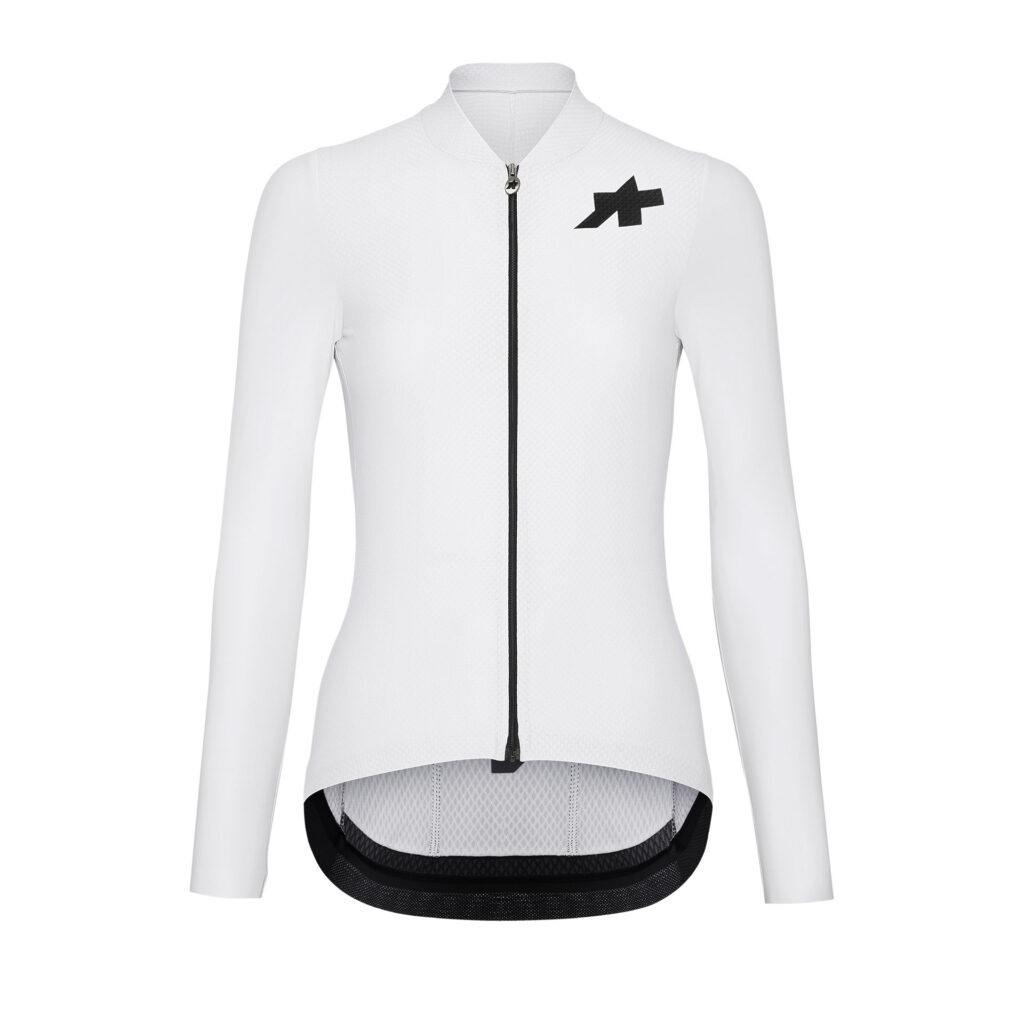 Assos UMA GT LS Jersey S11 EVO langarm Fahrradtrikot Damen L white series