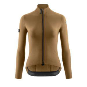 Assos UMA GT Spring Fall LS Jersey C2 Langarm Fahrradtrikot Frauen für Frühling & Herbst XL bronze ash