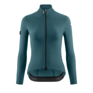 Assos UMA GT Spring Fall LS Jersey C2 Langarm Fahrradtrikot Frauen für Frühling & Herbst XS foundation green