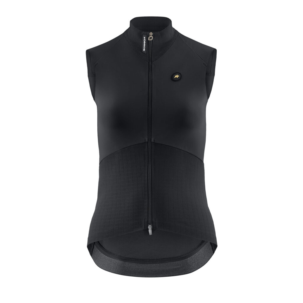 Assos UMA GTV Spring Fall Vest S11 Frauen Radweste für Frühling & Herbst L black series