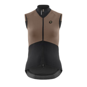 Assos UMA GTV Spring Fall Vest S11 Frauen Radweste für Frühling & Herbst XL terra sand
