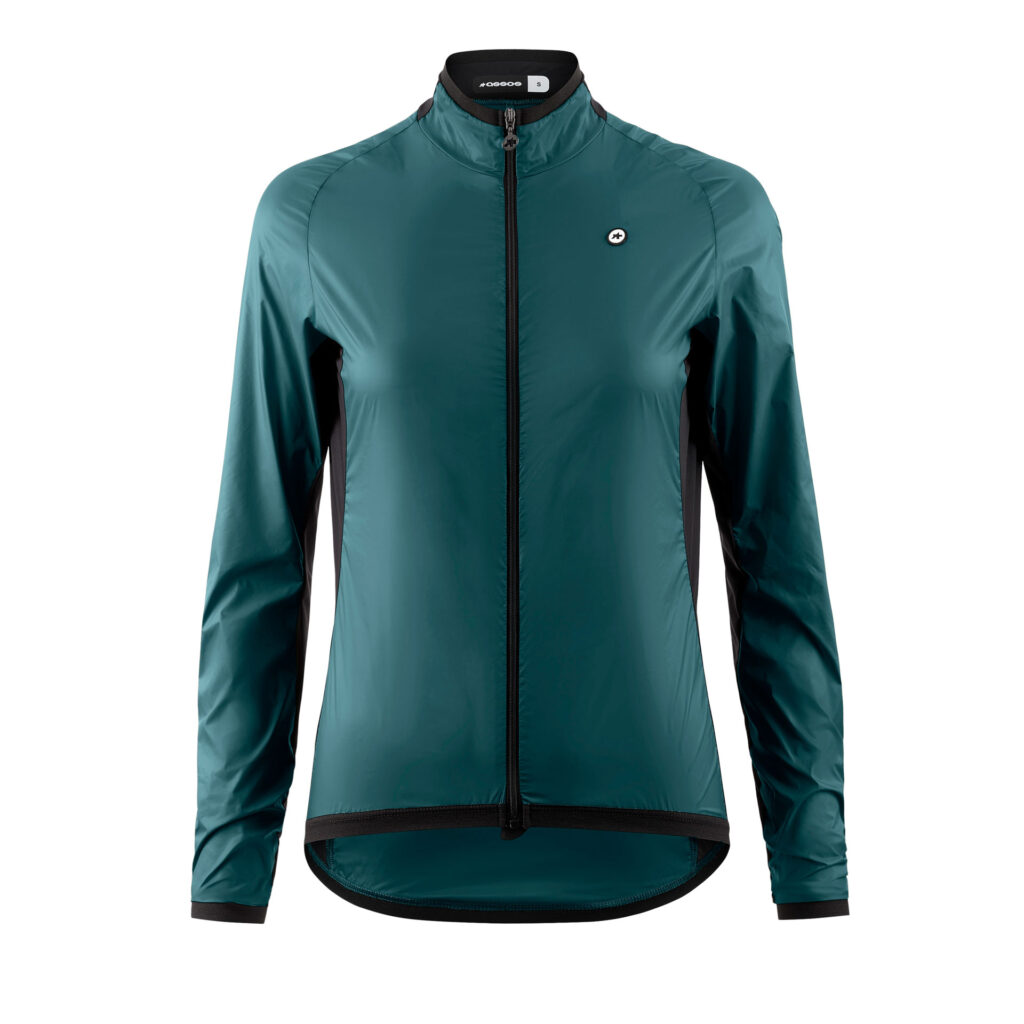 Assos UMA GT Wind Jacket C2 Fahrrad Windjacke Damen L foundation green