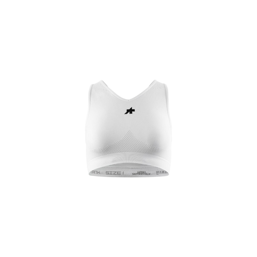 Assos Women's Cropped Tank Skin Layer P1 Baselayer & Sport-BH für Frauen II white series