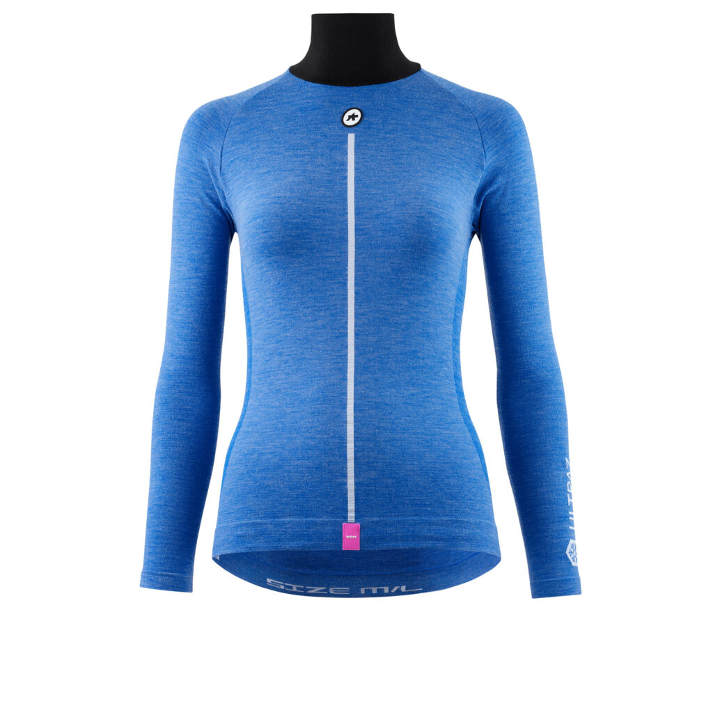 Assos Women's Ultraz Winter LS Skin Layer P1 Damen Langarm Winter-Funktionsunterhemd I calypso blue