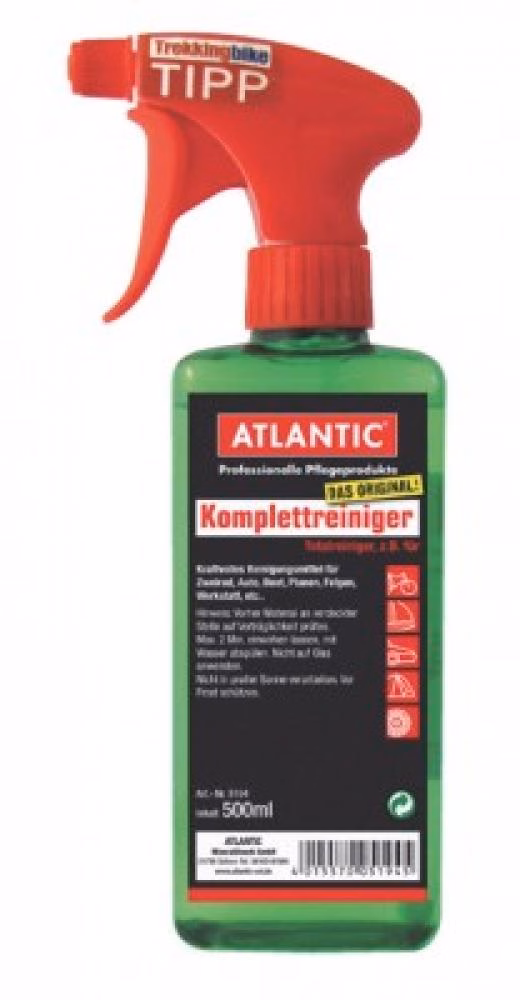 Atlantic Komplettreiniger Sprühflasche 500ml - Universalreiniger für alle Oberflächen - Reinigungsmittel