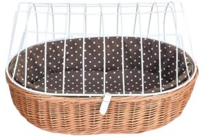 Aumüller Tierfahrradkorb Weide Racktime 46x70x40 cm