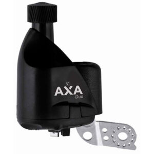 AXA Dynamo Basta Duo, Seitenläuferdynamo rechts, 6V/3W, Teflonlagerung, 8-polige Hochleistungsmagnete, schlagfestes Kunststoffgehäuse, Kevlar-Laufrolle, schwarz