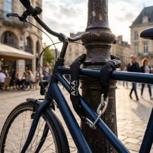 AXA Faltschloss Foldable 10 - 105 Größe 10 - flexibles, sicheres Fahrradschloss