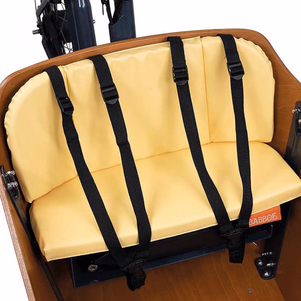 Babboe Kissen Mellow Yellow, für Carve/City/Flow/Mini