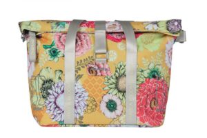 Basil Bloom Field Schultertasche Honey Yellow - 11L Fahrradtasche mit KF-HOOK System 29x15x26cm - CityTasche