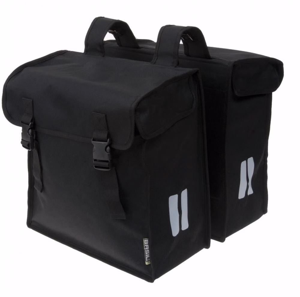 Basil Doppelpacktasche Mara XXL schwarz 18x35x36cm 47l Fahrrad