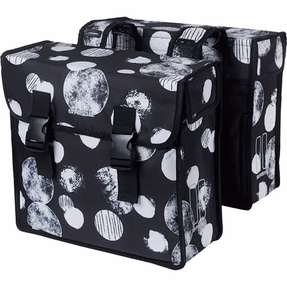 Basil Doppeltasche MARA XL SPHERE 35 Liter schwarz/grau