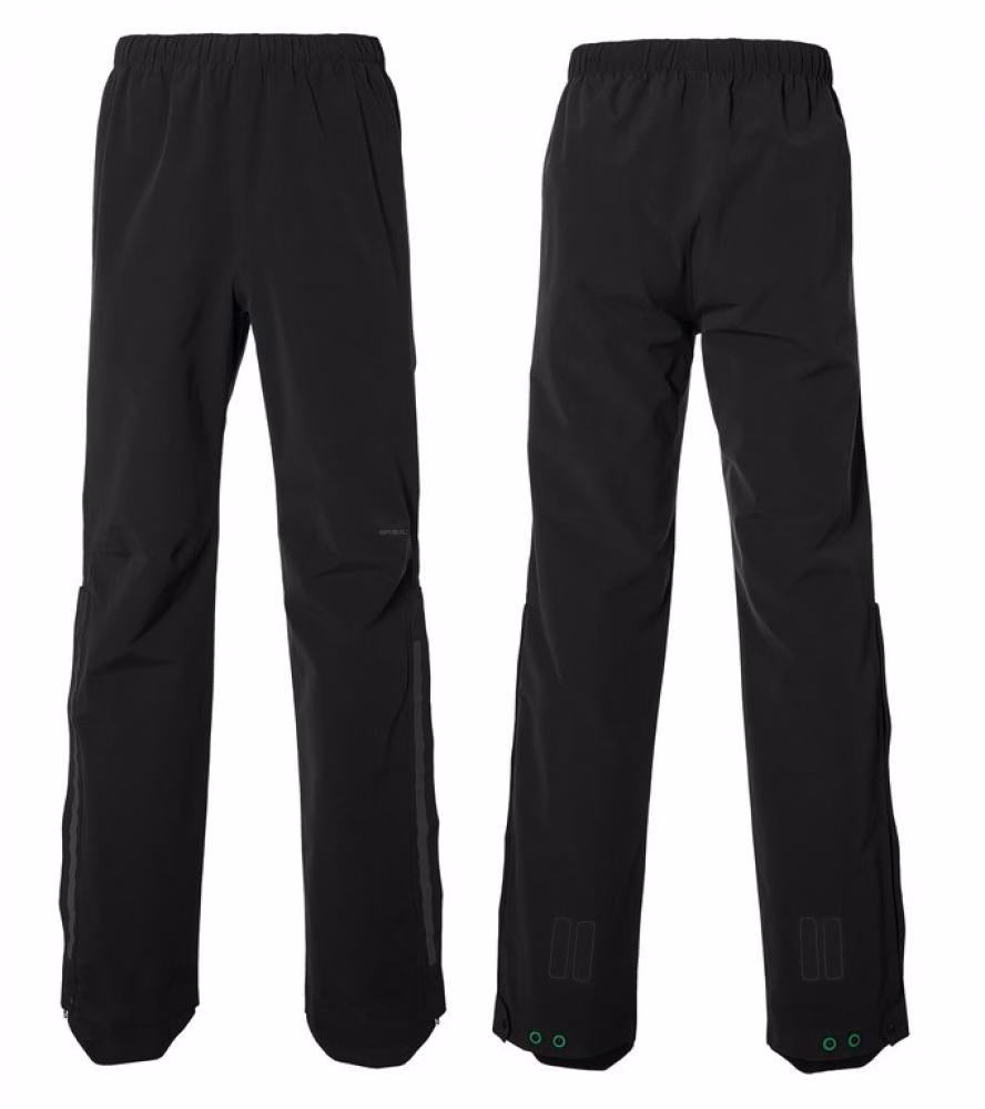 Basil Fahrrad Regenhose Mosse Herren jet black, Größe XXLong