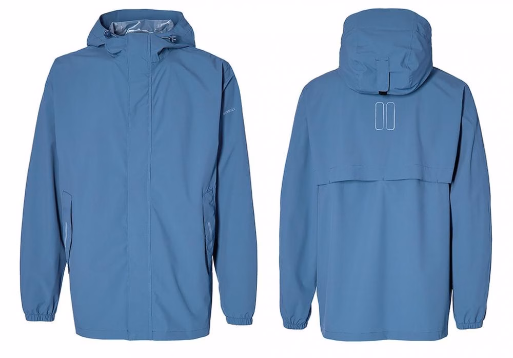 Basil Fahrrad Regenjacke Hoga Unisex horizon blue verschiedene Größen - Größe: XL