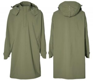 Basil Fahrrad Regenponcho Mosse olive green XL XXL unisex