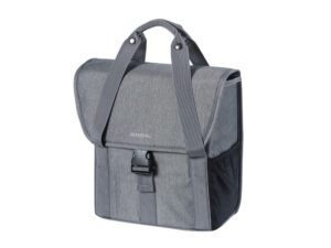 Basil Go Single Satteltasche (16 Liter | grau)