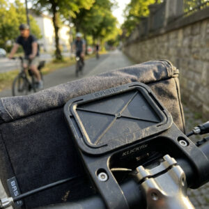 Basil KF Adapterplatte auch für KLICKfix VR-Korb | Tasche geeignet schwarz