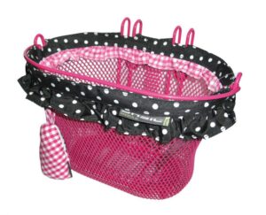 Basil Kinderfahrradkorb Jasmin Baboushka Pink 20x28x18 cm