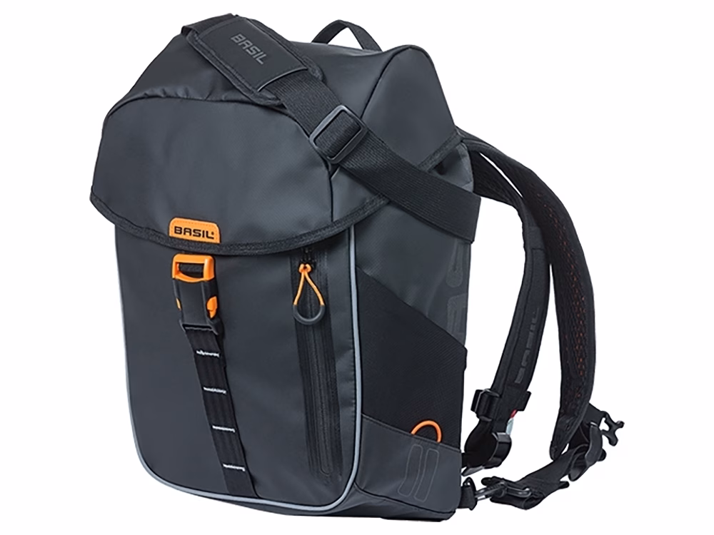 Basil Miles Tarpaulin Daypack Rucksack (14 Liter / orange)