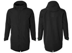 Basil Mosse Herren Fahrrad-Regenparka Jet Black M - Wasserdichter Regenmantel - Bekleidung